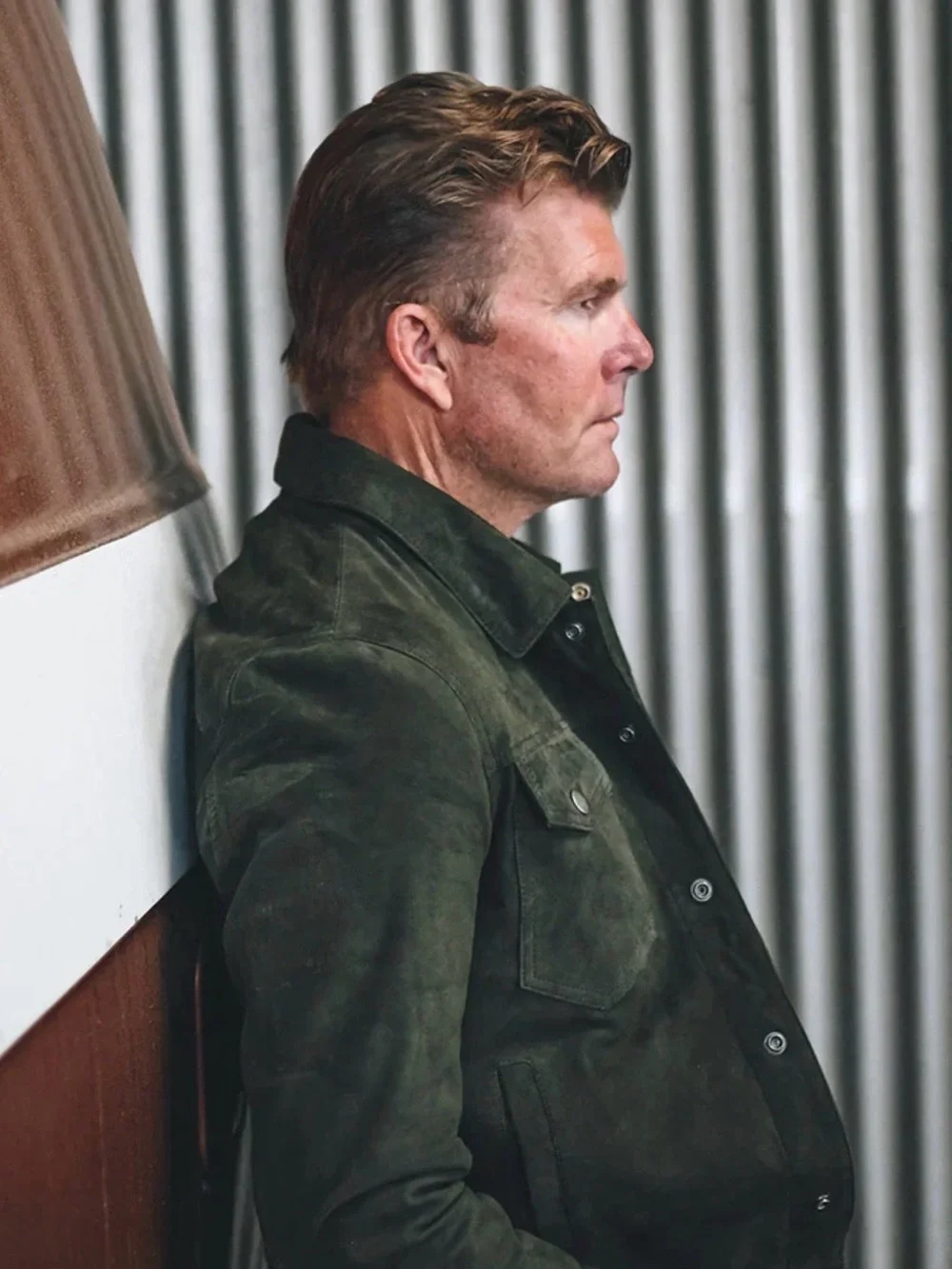 Suede Trucker Jacket by Iron and Resin